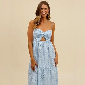 Park and Fifth Designer Powder Blue Dress